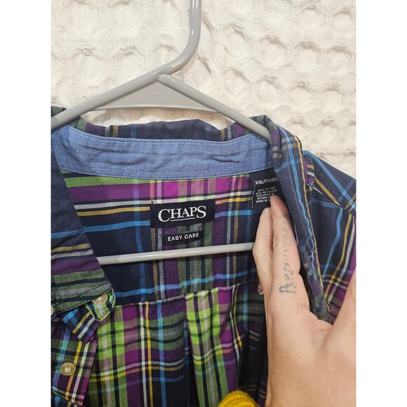 CHAPS size XXL button down shirt - Picture 3 of 3
